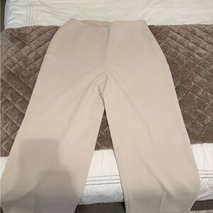 Elegant Cream Women's Pants